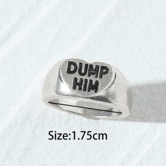 “DUMP HIM” ring - Picture 3 of 3